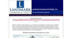 Desktop Screenshot of landmarkcre.net