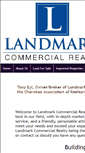 Mobile Screenshot of landmarkcre.net